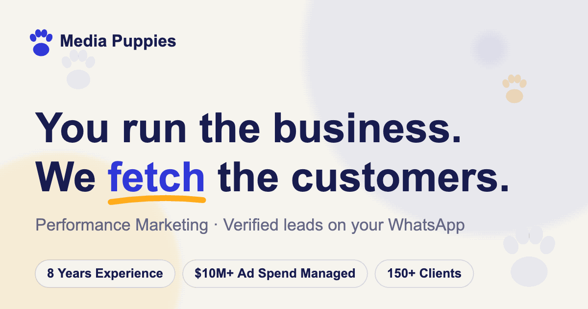 Media Puppies — Performance Marketing